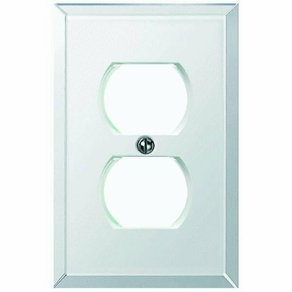 Jackson Beveled Glass Mirror Outlet Wall Plate 9MC108